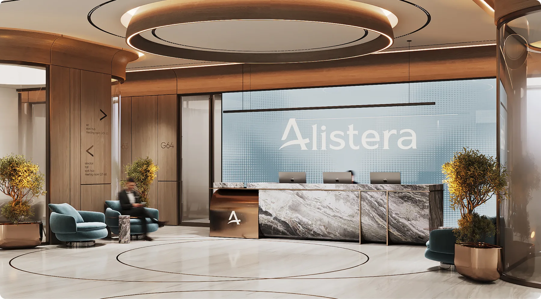 Alistera reception lobby